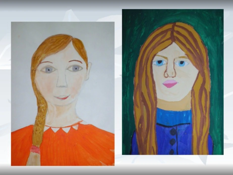Портрет легкий 6 класс изо. Портрет детские работы. Нарисуйте портрет в цвете. Портретный рисунок в цвете 6 класс. Урок рисования портрет в цвете.