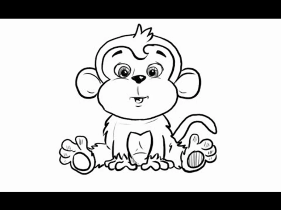 Рисунок обезьянки яшки 3 класс. Обезьянка раскраска. Обезьяна раскраска для детей. Обезьяна рисунок карандашом. Рисунок про обезьянку Яшку.