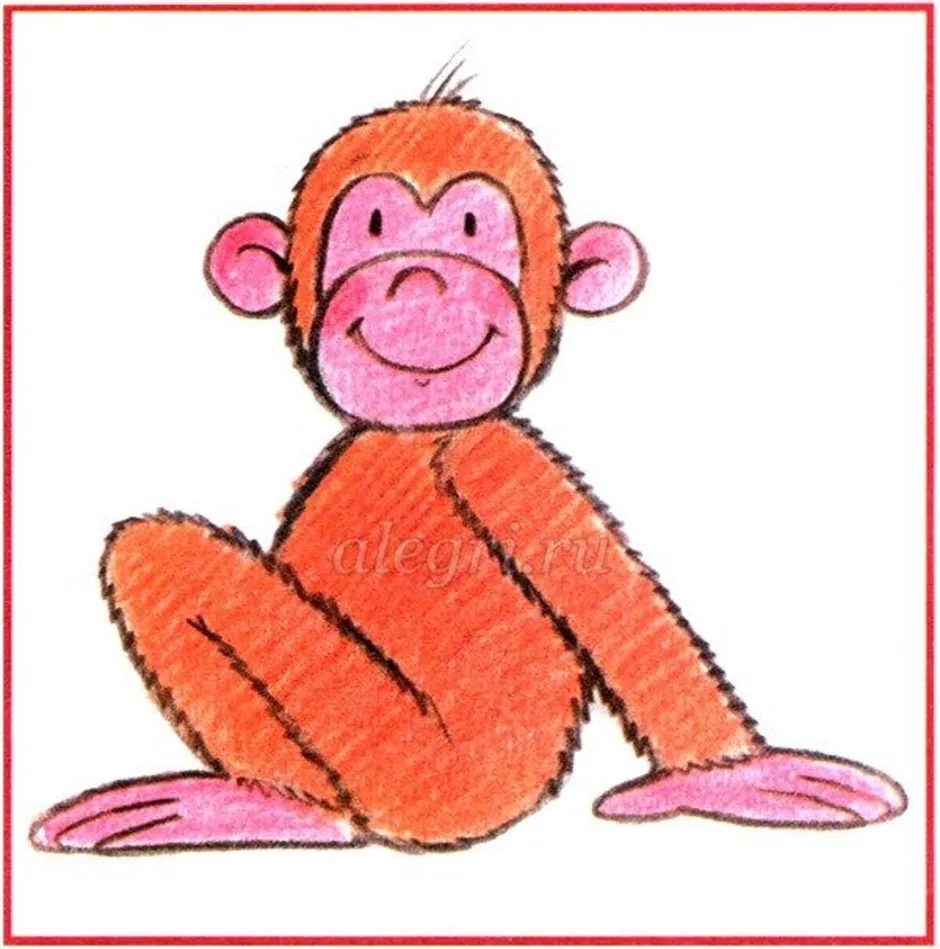 Рисунок обезьянки яшки 3 класс. Обезьянка рисунок. Рисунок про обезьянку 3 класс. Иллюстрация к рассказу про обезьянку. Обезьянка Яшка.