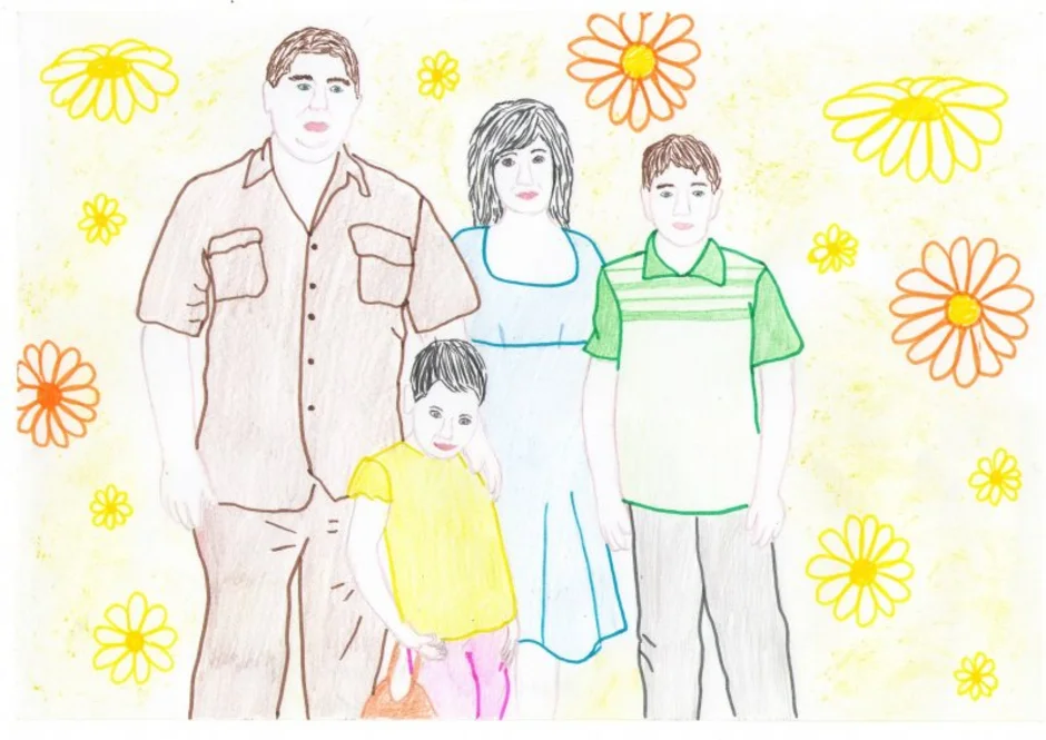 Нарисовать семью из 5 человек. Портрет моя семья. Семья рисунок карандашом. Рисунок моя семья. Рисунок моя семья карандашом.
