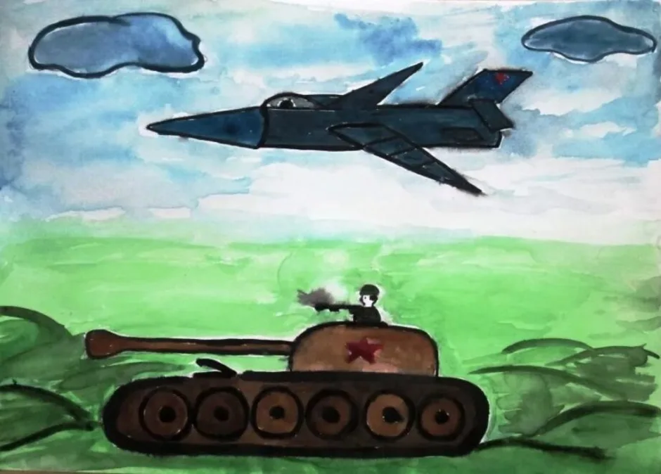 Урок 23 февраля 5 класс. Рисунки на военную тему. Детские рисунки на военную тему.