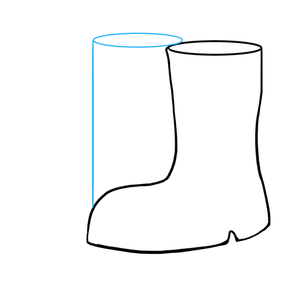 Сапоги нарисовать легко. Сапоги карандашом. Сапоги для рисования. Поэтапное рисование сапога. Сапоги для срисовки.