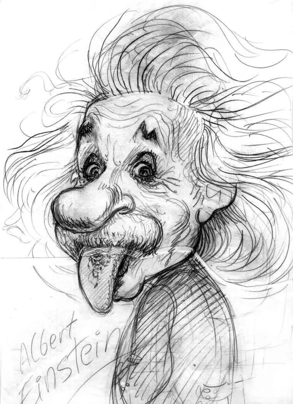 Сатирические образы человека литературного героя. Карикатурный портрет Эйнштейн. Дружеский шарж Эйнштейн Эйнштейн. Сатирический образ.