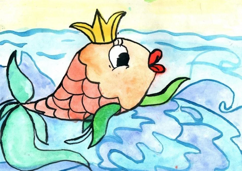Легкий литературный герой. Золотая рыбка рисунок. Рисунок сказки. Рисунок на тему сказка. Сказки золотой рыбки.
