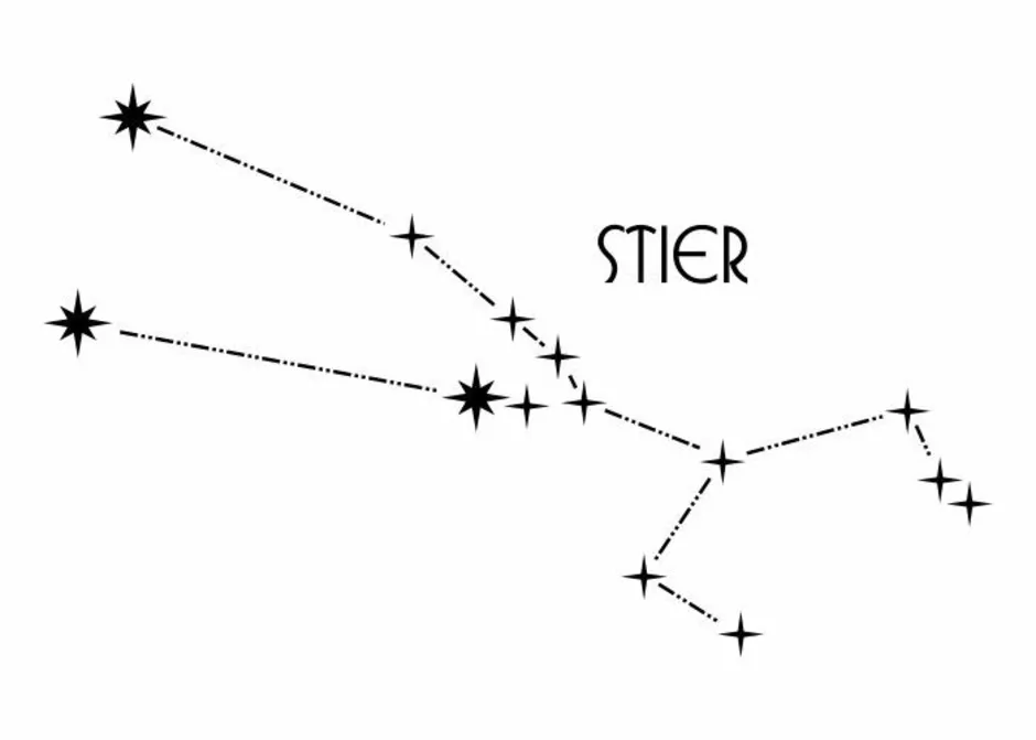 Как нарисовать созвездие тельца