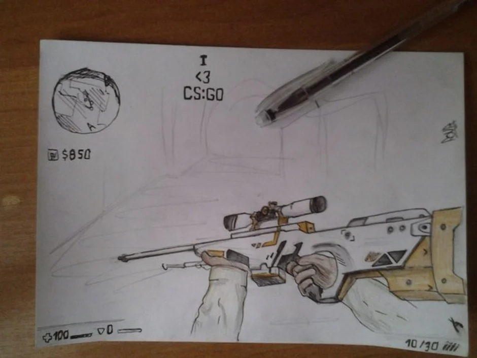 Cs go рисунки