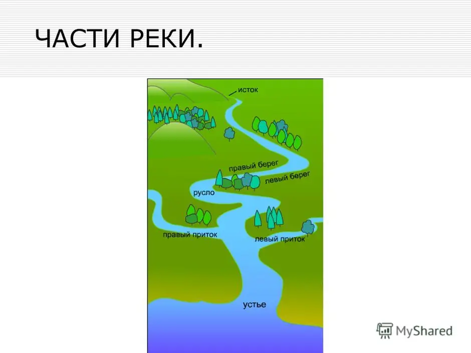 Река обь куда течет схема