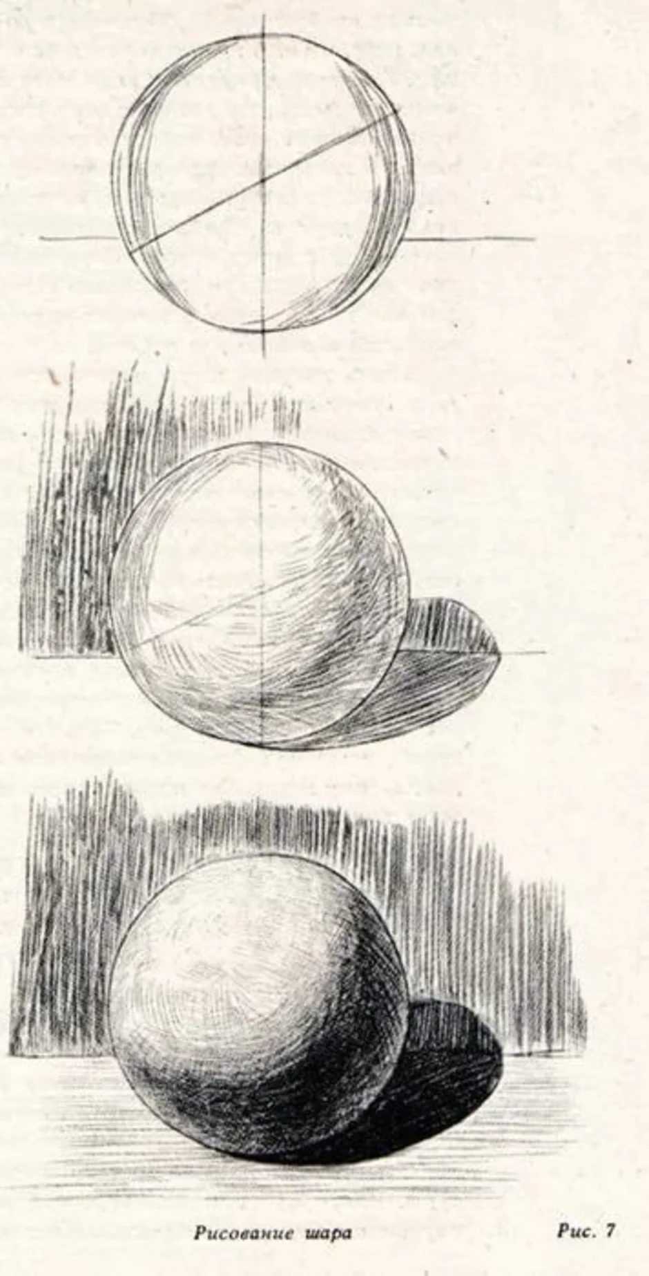 Как научиться рисовать шар