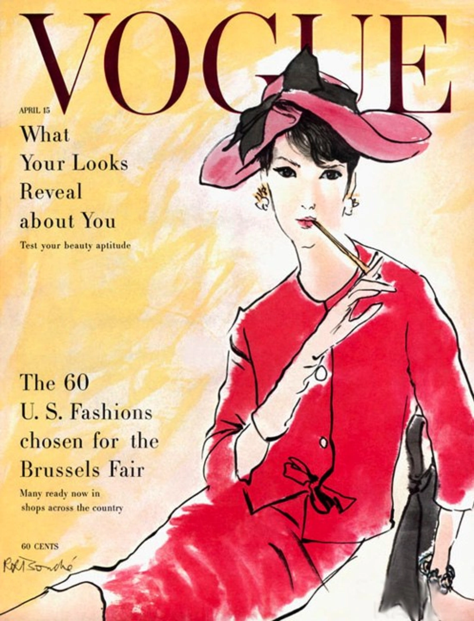 Обложка журнала рисунок. Vogue 1958 обложка. Иллюстрация модный журнал. Обложка модного журнала рисунок. Обложка журнала рисовать.