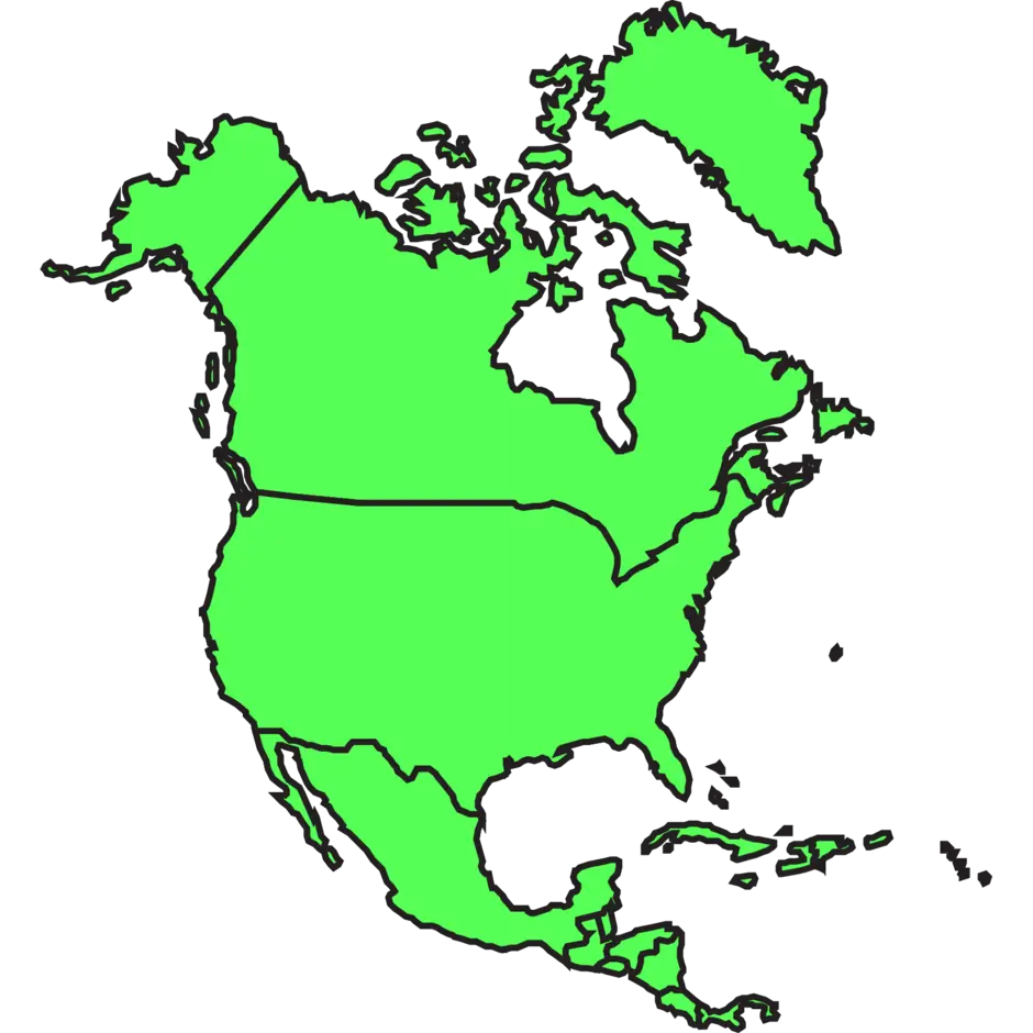 North map. Северная Америка материк. Материк Северная Америка на карте. Континент Северная Америка на карте. Североамериканский Континент на карте.