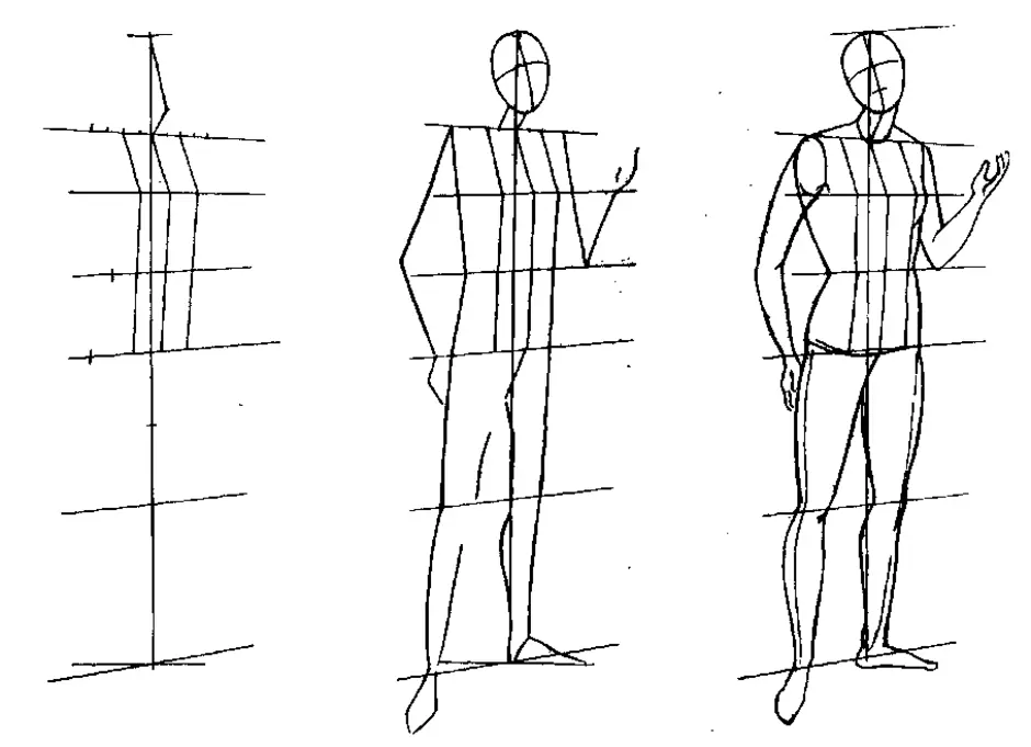 Как научиться рисовать фигуру человека