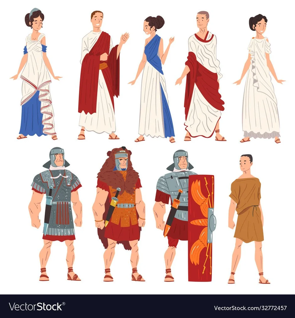 Древний Рим одежда