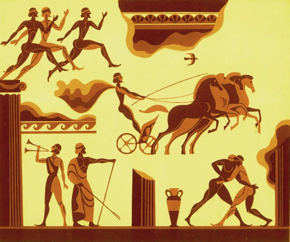 Древние олимпийские игры в греции. Олимпия древняя Греция Олимпийские игры. Олимпийские игры в древней Греции 776 г до н.э. Олимпийские игры в Греции в древности.
