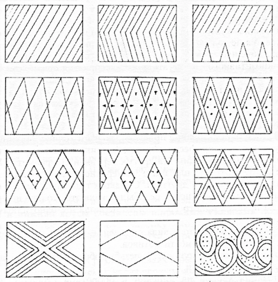 Орнаменты детские рисунки