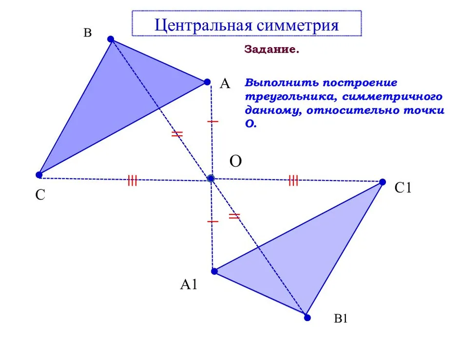 Рисунок с центральной симметрией