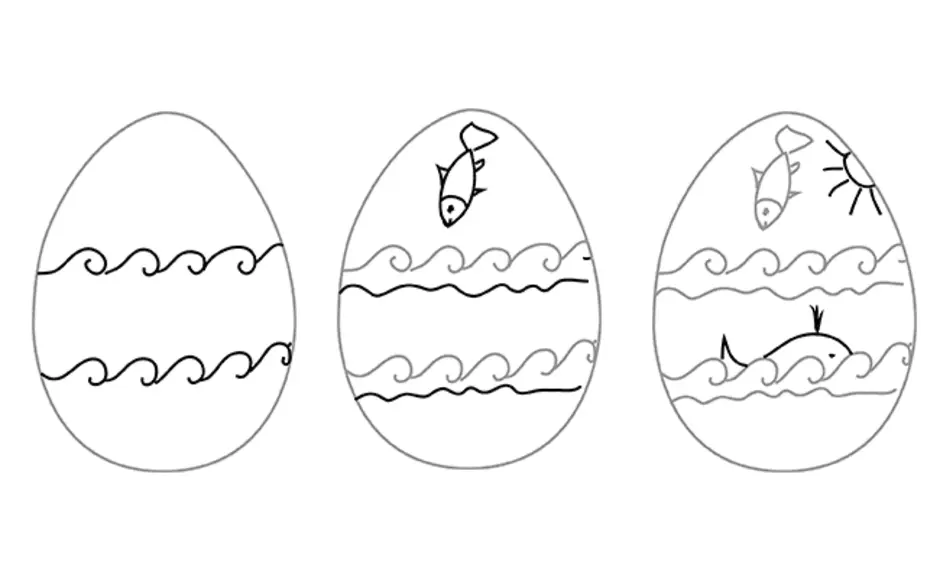 Рисуем пасхальное яйцо 2 класс