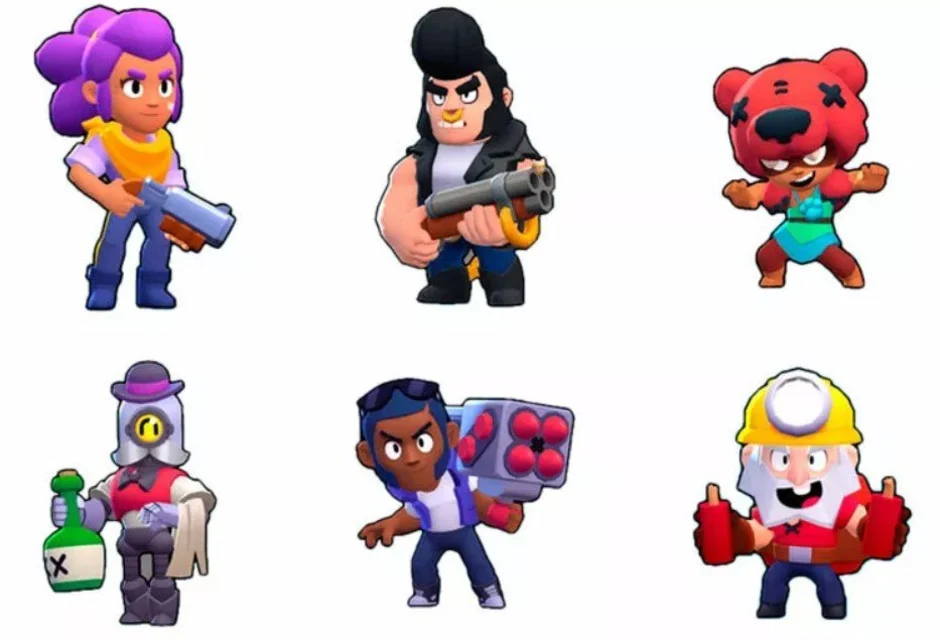 Как рисовать бравлеров из игры brawl stars