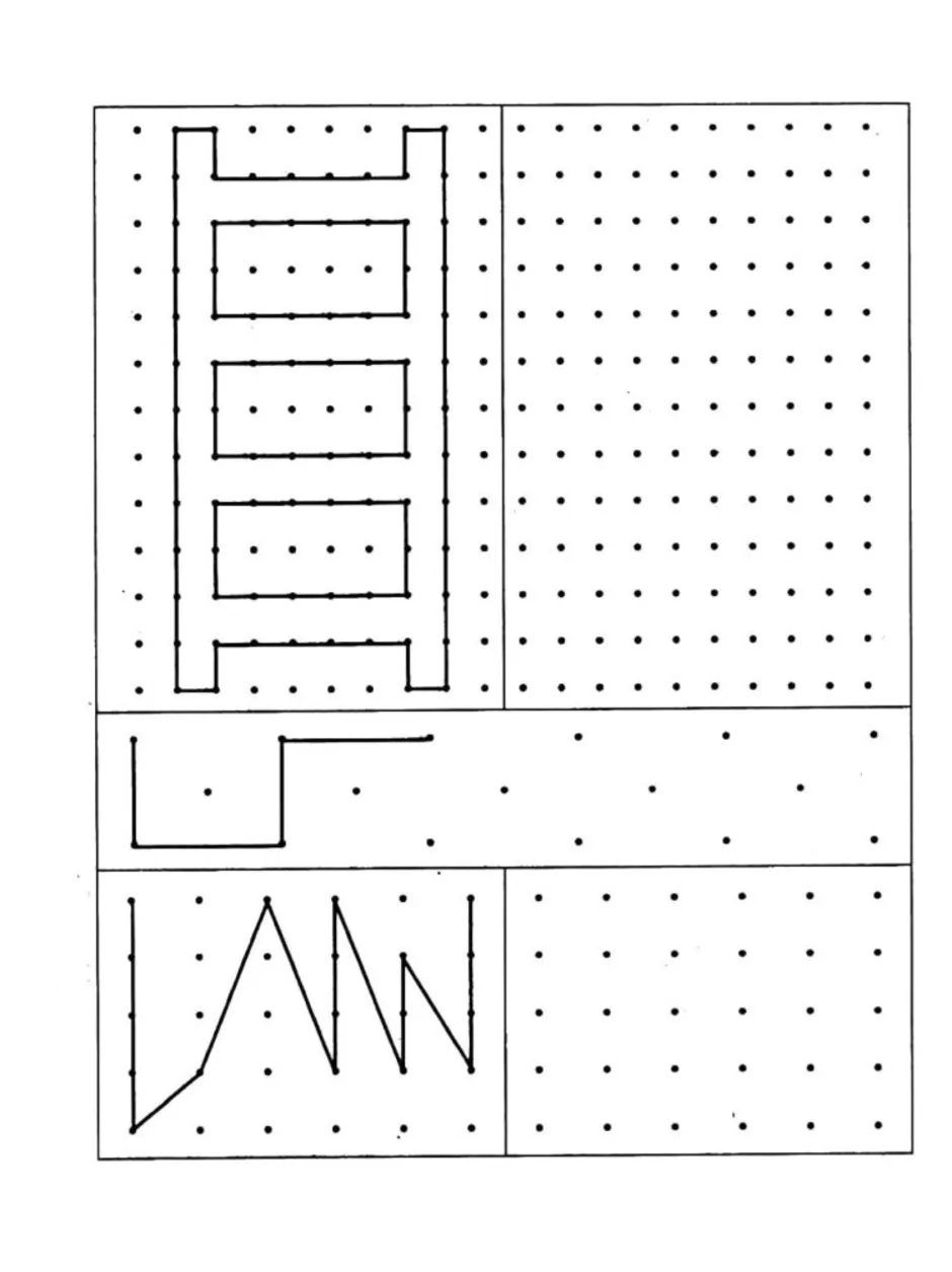 Повтори рисунок по точкам для детей 6 7 лет распечатать