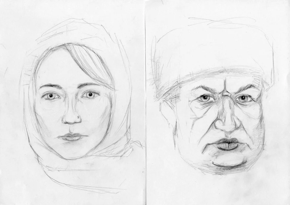 Бабушку поэтапно. Портрет бабушки карандашом. Набросок пожилого человека. Рисование портрета пожилого человека. Портрет пожилого человека карандашом.