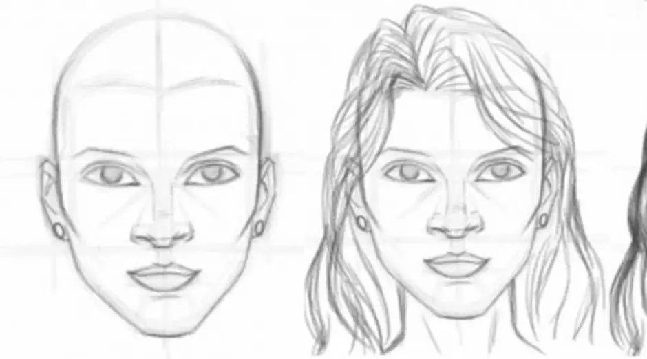 Рисунок лица 1 3. Лицо человека карандашом. Лицо для рисования. Наброски лица человека. Женское лицо рисунок.