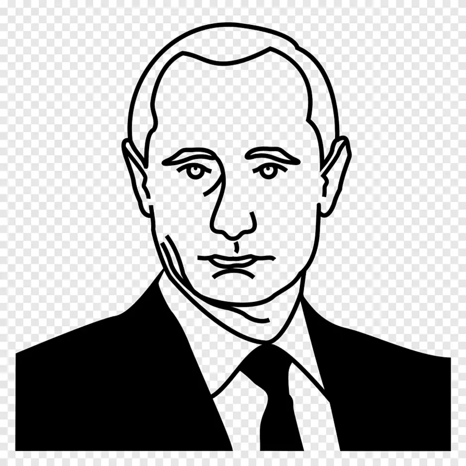 Путин картинка рисунок