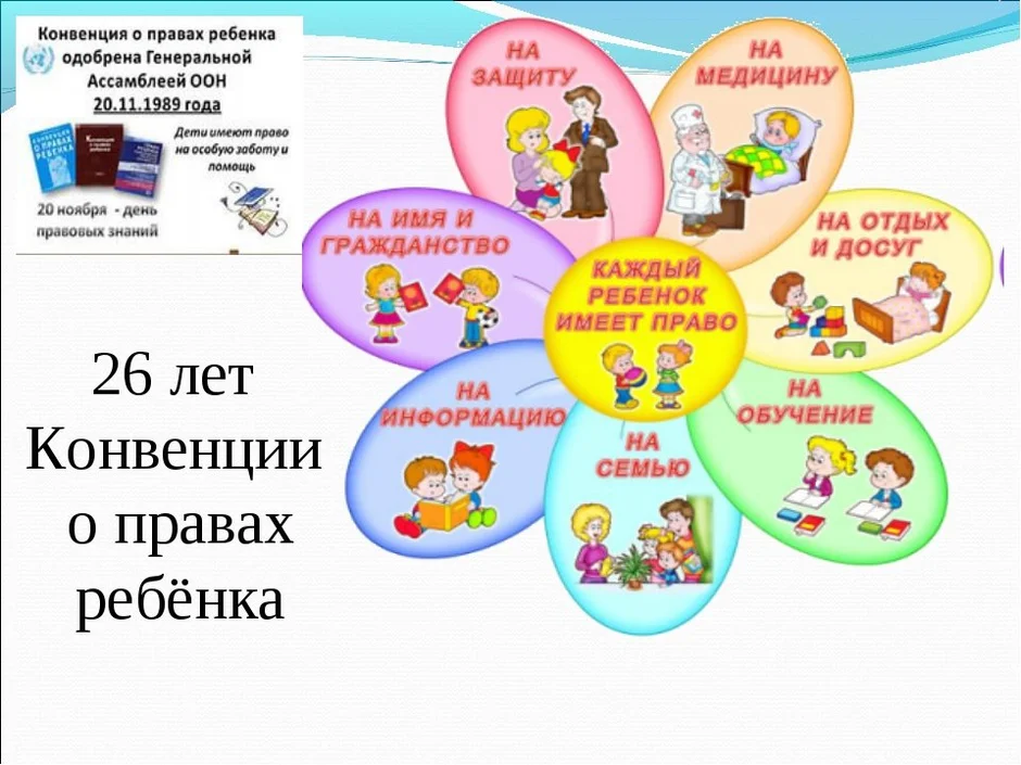 Какую эмблему можно нарисовать к конвенции о правах ребенка