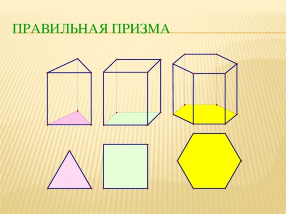 Правильная призма это. Треугольная и шестиугольная Призма. Призма фигура четырехугольная. Стереометрические фигуры Призма. Правильная 3х угольная Призма.
