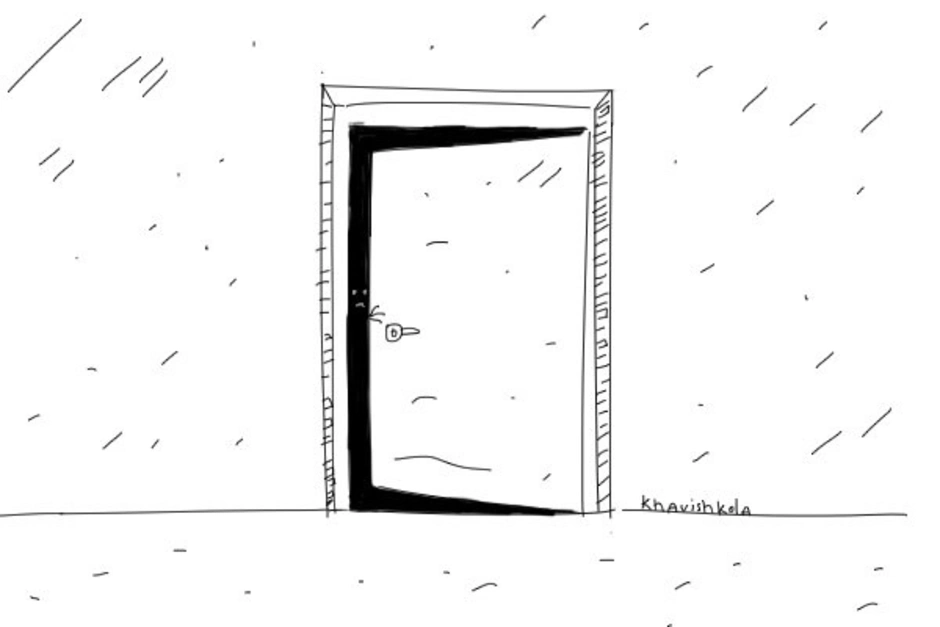 Дверь полуоткрыта маяковский. Дверь рисунок. Рисунок приоткрытой двери. Полуоткрытая дверь рисунок. Приоткрытая дверь рисунок карандашом.