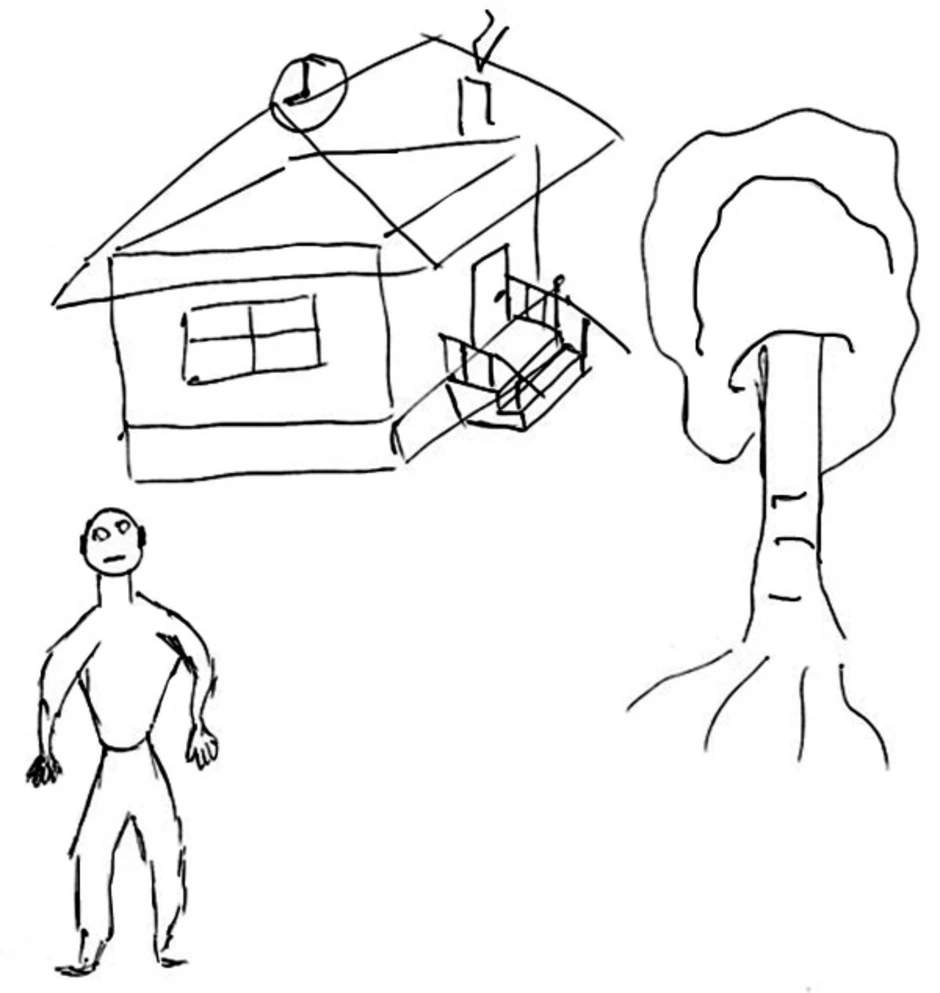 Интерпретация детских рисунков дом дерево человек