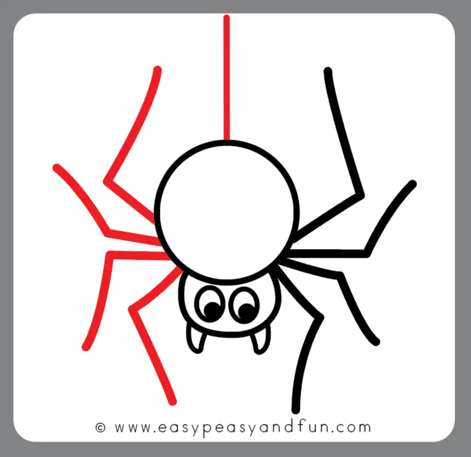 Рисунок паука