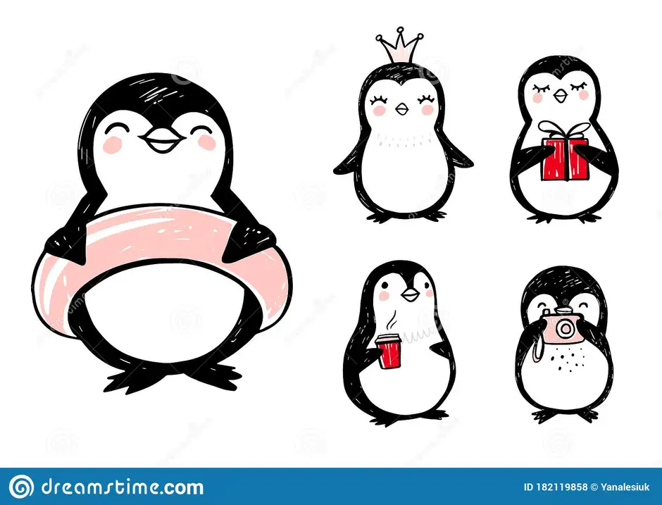 Пингвин вектор