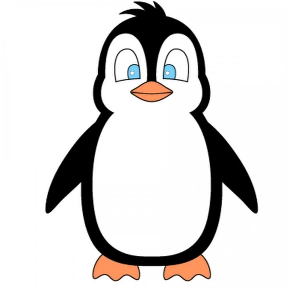 Рисуем пингвина