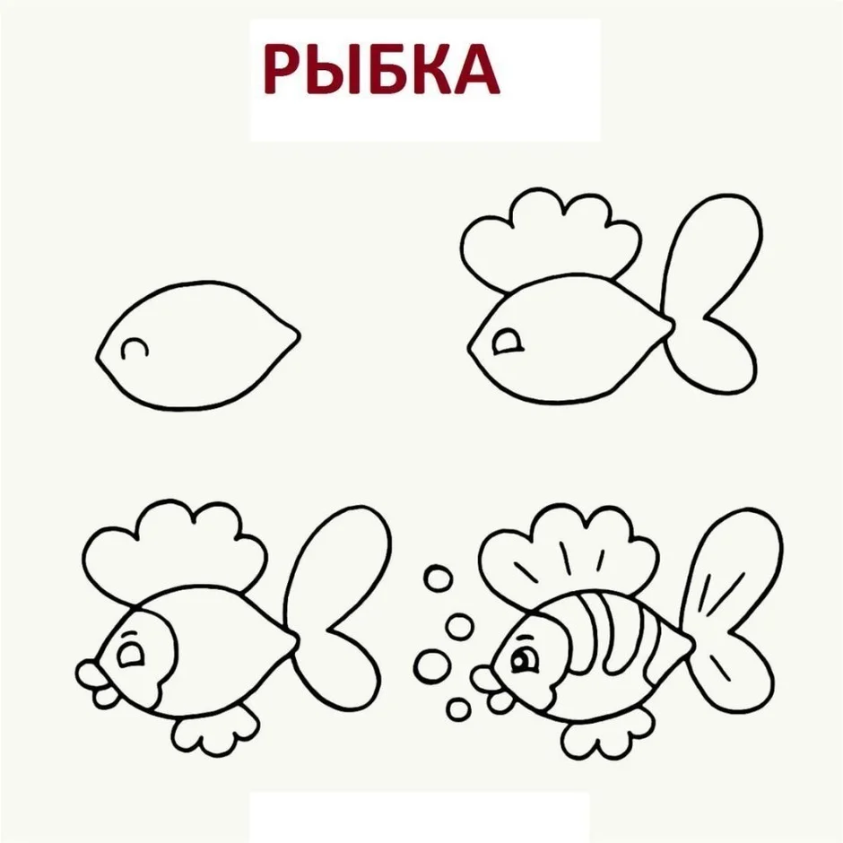 Учим ребенка рисовать