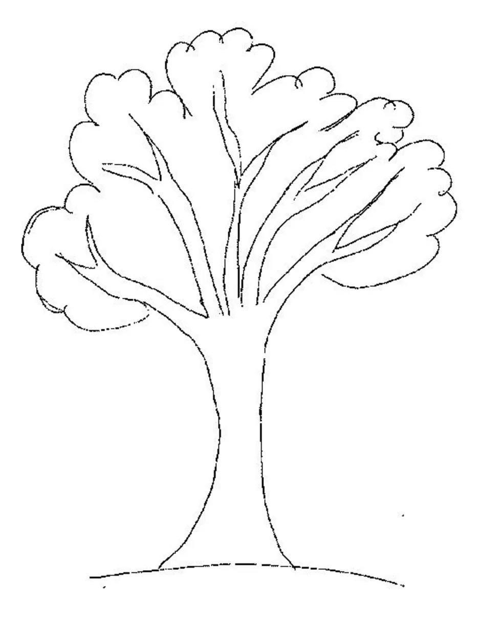 Тест 4 дерева. Нарисовать дерево. Трафарет "дерево". Дерево психолога. Несуществующее дерево.