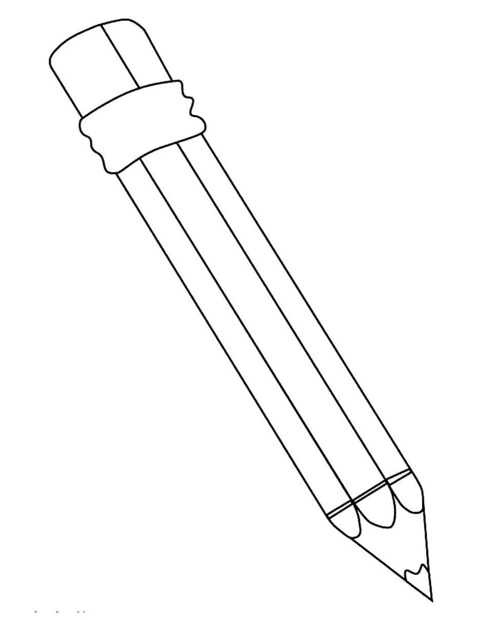 Как нарисовать карандашик