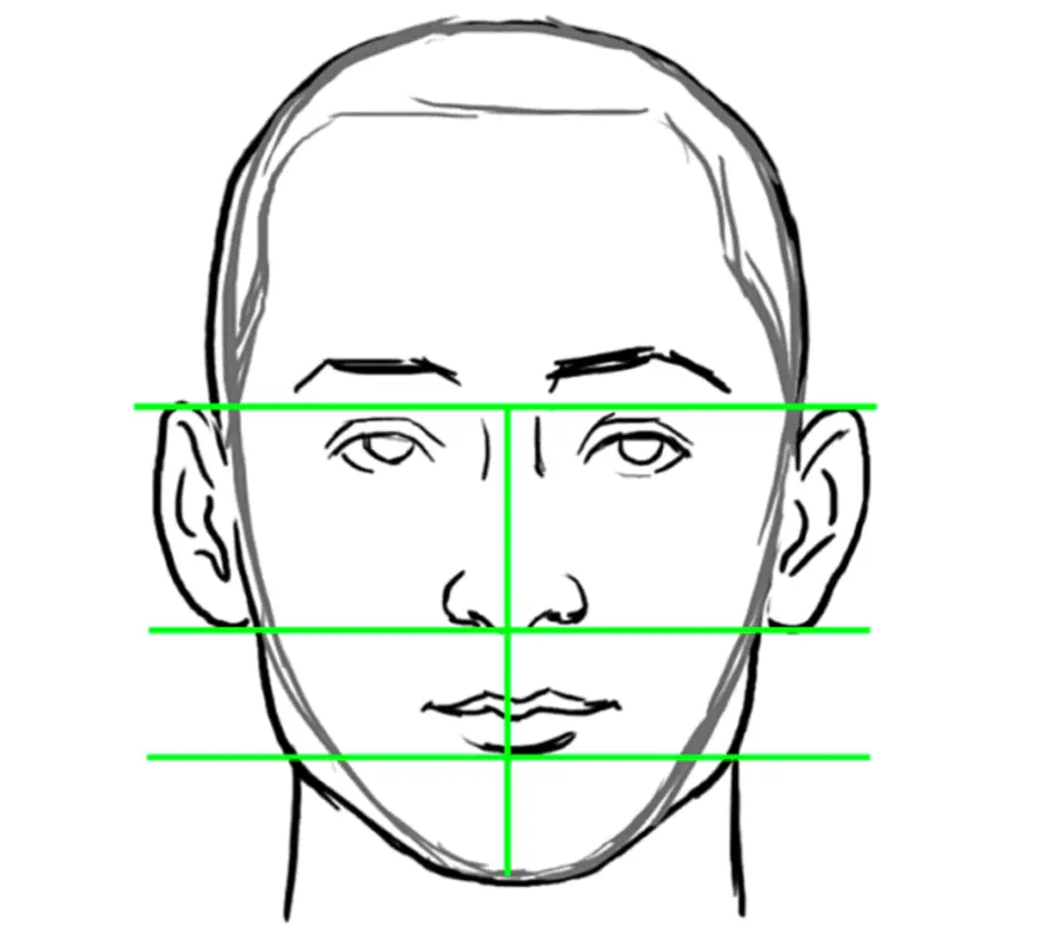 Как нарисовать лицо человека поэтапно для детей