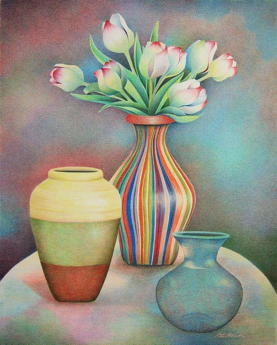 Вазы нарисовать картинки. Ваза с цветами. Рисование натюрморта. Натюрморт с вазой. Натюрморт ваза с цветами.