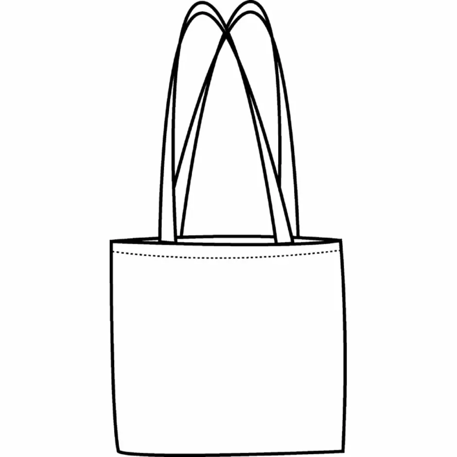Эскиз сумки шоппер