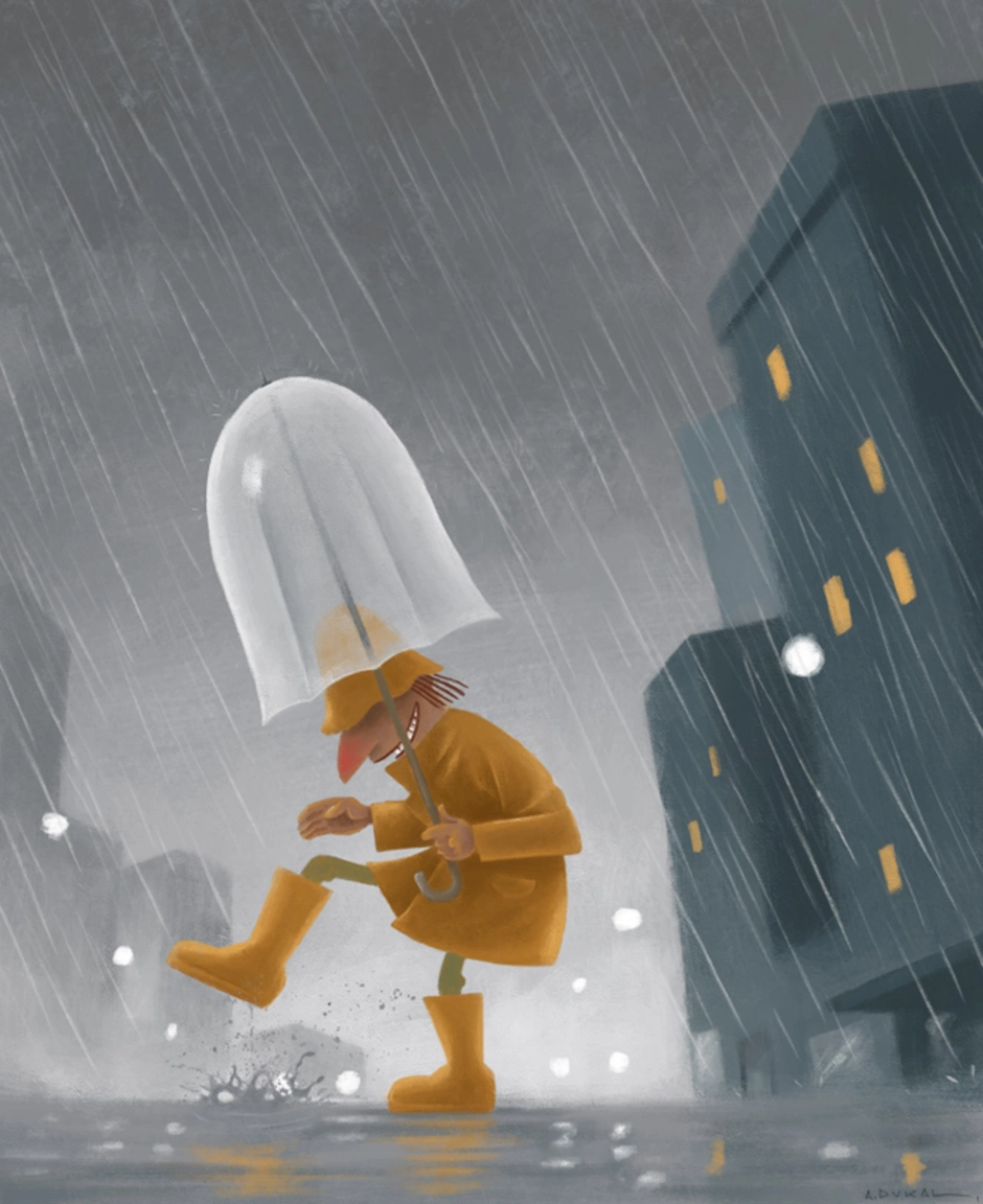 Прикольное про дождь. Дождь иллюстрация. Дождь прикольные. Желтый дождь. Дождь в мультфильмах.