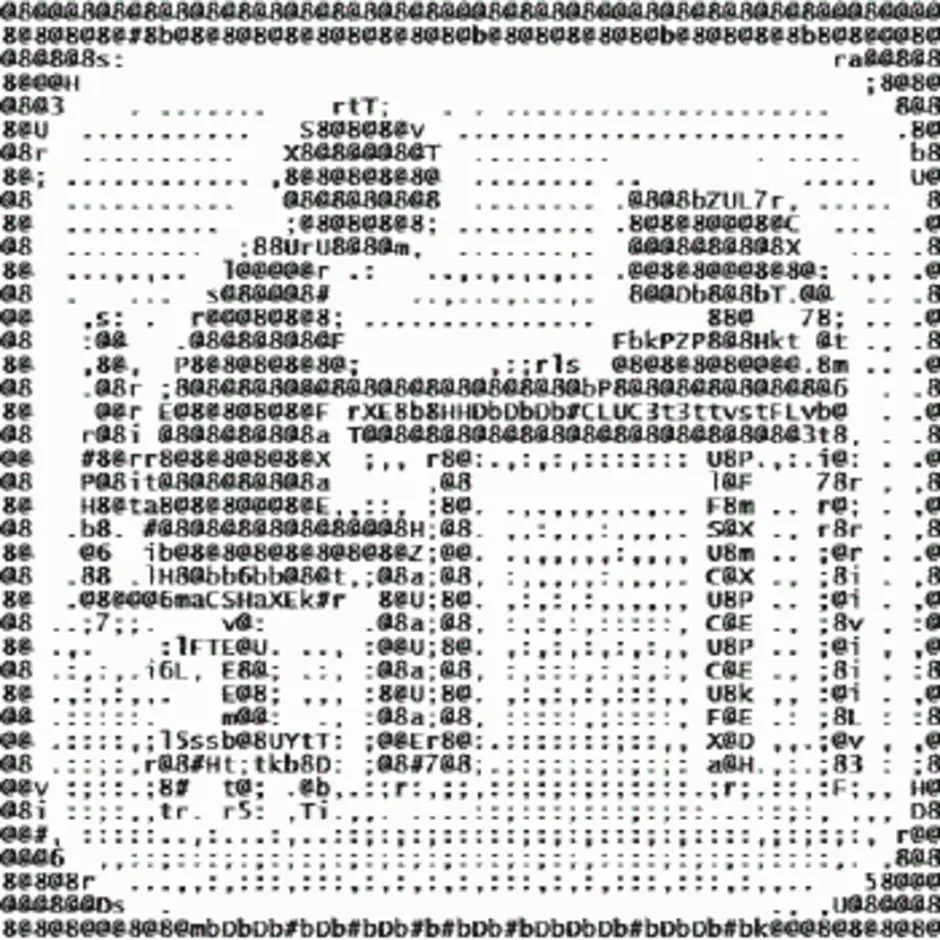 Символьные картинки ascii