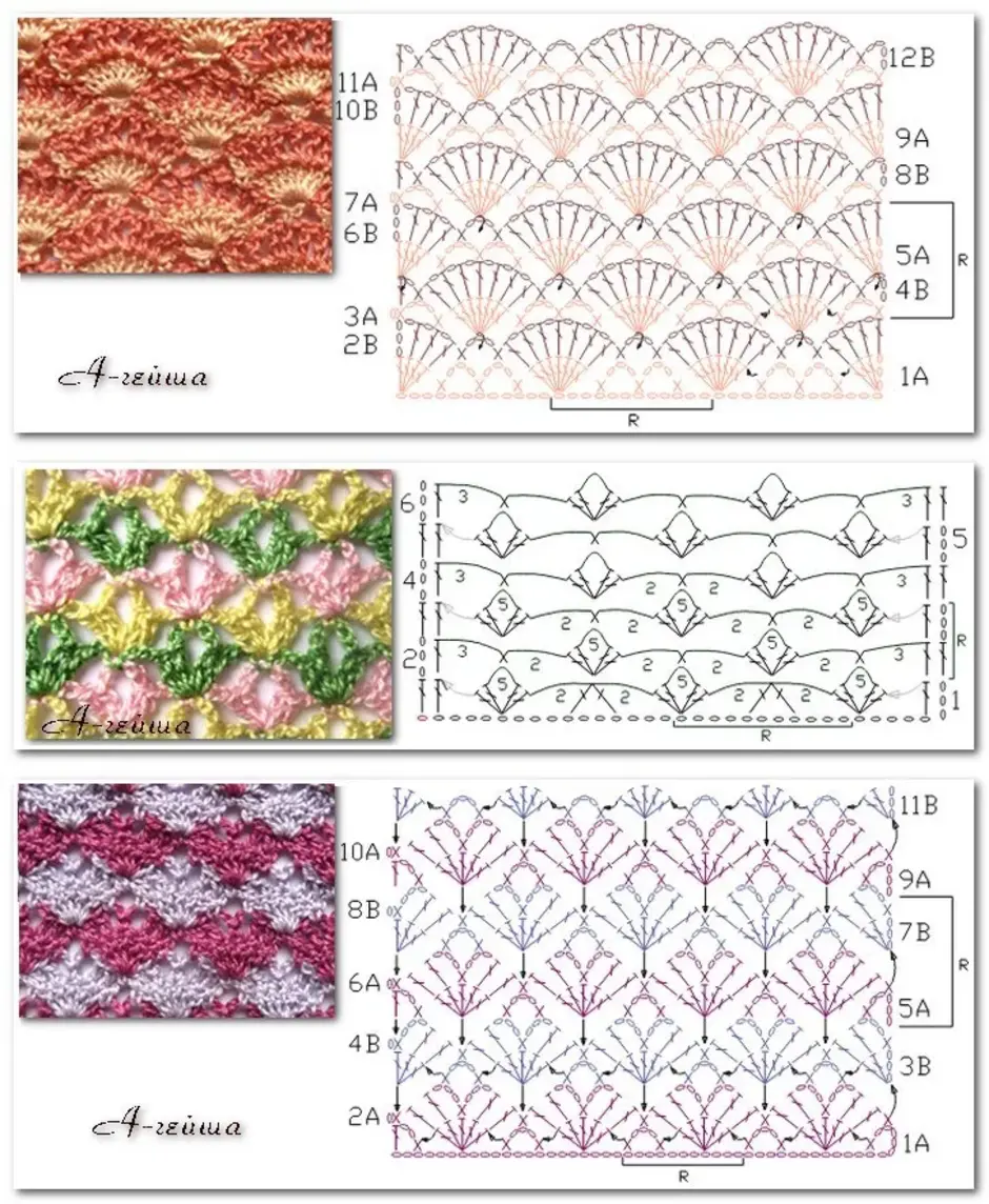 Узоры крючком описание. Двухцветные узоры крючком. Красивые узоры крючком. Узоры крючком со схемами. Двухцветное вязание крючком схемы.
