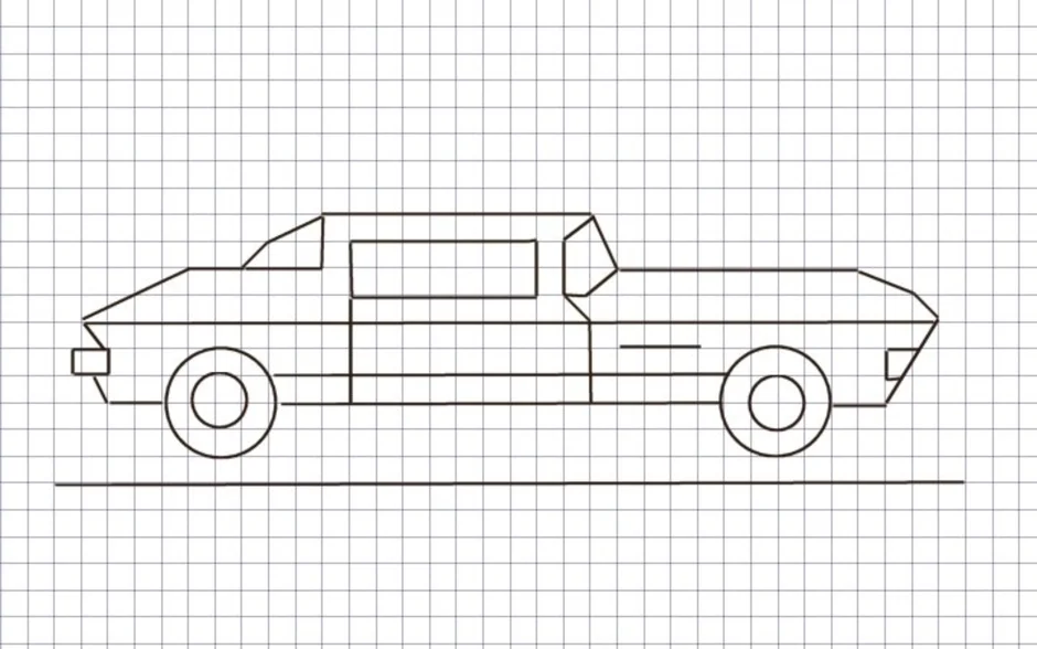 Рисунок автомобиль 1 класс
