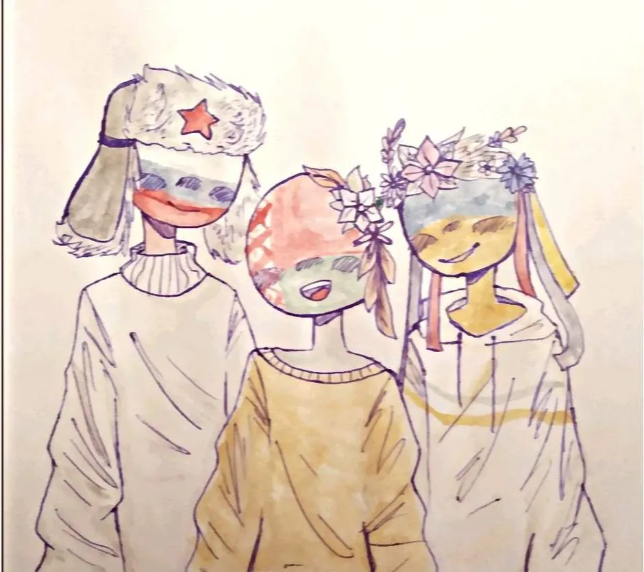 Countryhumans картинки рисунки