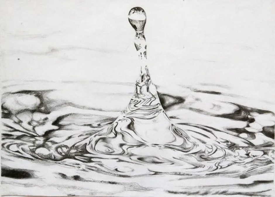 Вода в графике рисунок