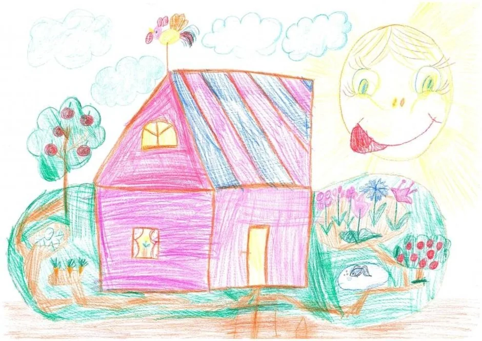 Мой дом мой образ жизни рисунок. Рисование на тему дом. Домик для рисования детям. Домик детский рисунок. Нарисованные дома для детей.