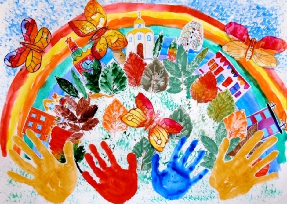 Участие в творческой группе. Коллективное рисование. Рисование в детском саду. Рисование руками для детей. Творческие работы детей.