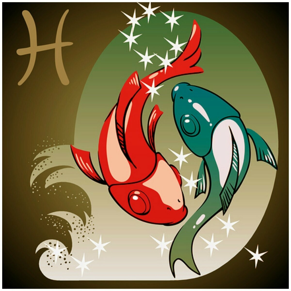 Рыбы знак зодиака символ фото