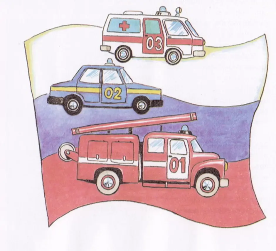 Рисунки детей спасательной службы