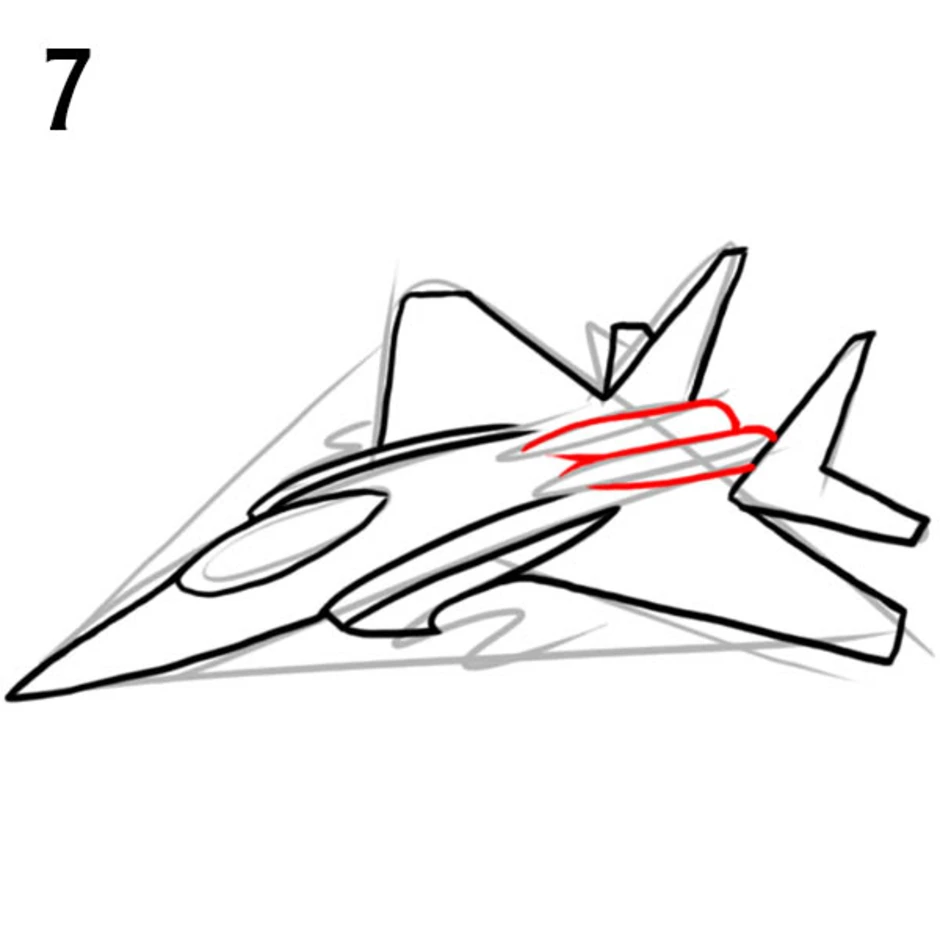 Самолет карандашом легко. Военный самолет рисунок. Истребитель рисунок. Самолет карандашом. Истребитель карандашом для детей.