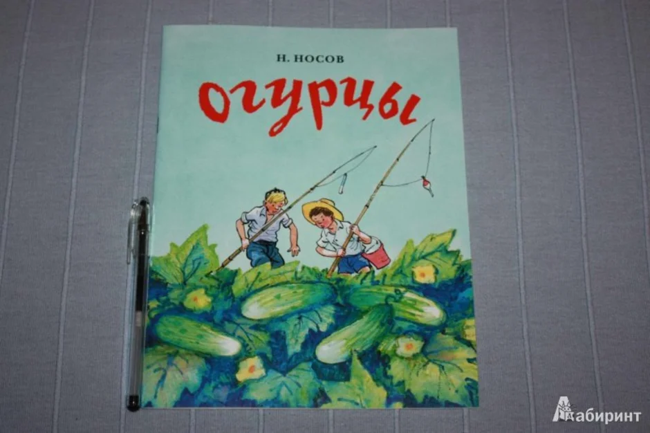 Носов огурцы читательский дневник 2 класс рисунок